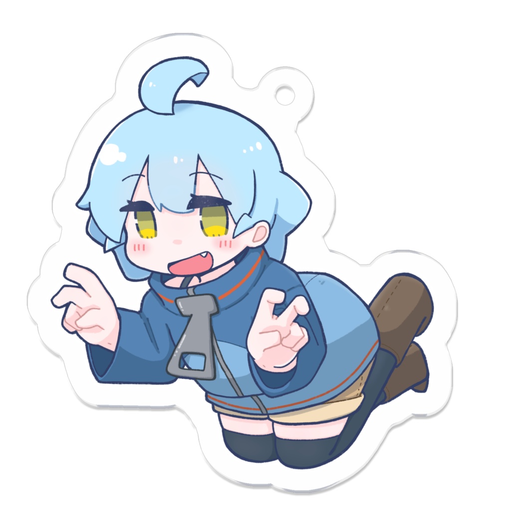 とろテインちゃんアクリルキーホルダー