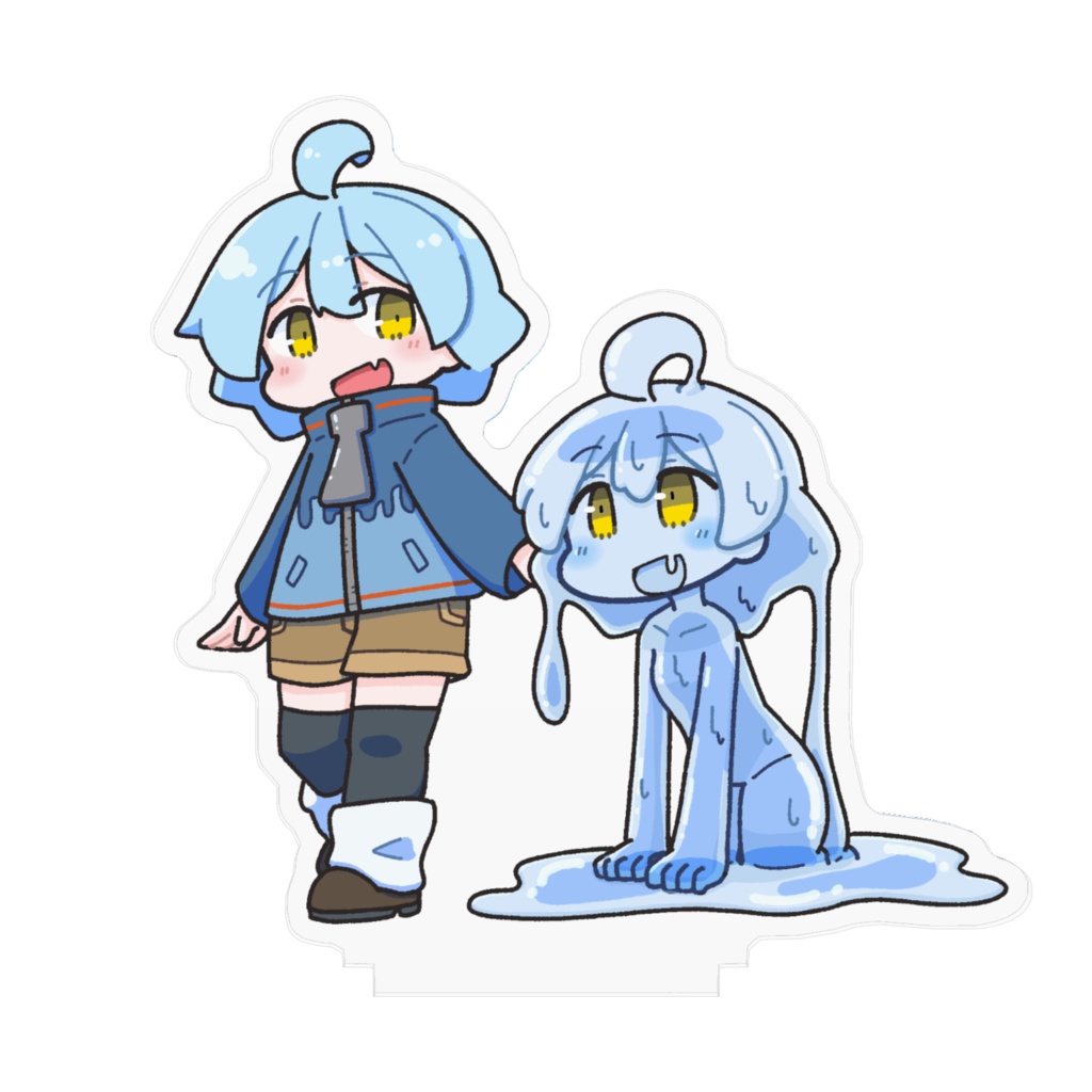 とろテインちゃんとスラテインちゃんおでかけアクリルフィギュア