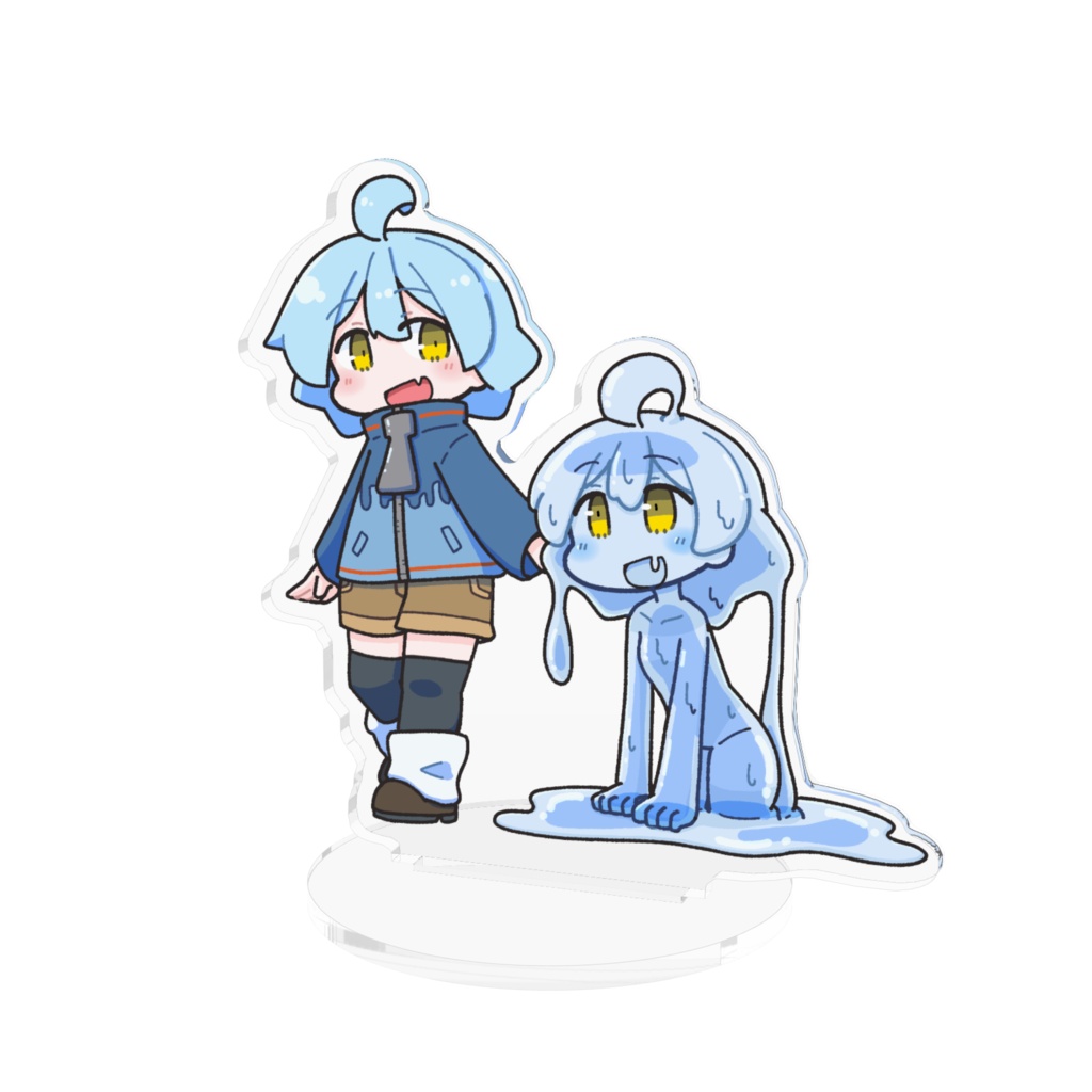とろテインちゃんとスラテインちゃんおでかけアクリルフィギュア