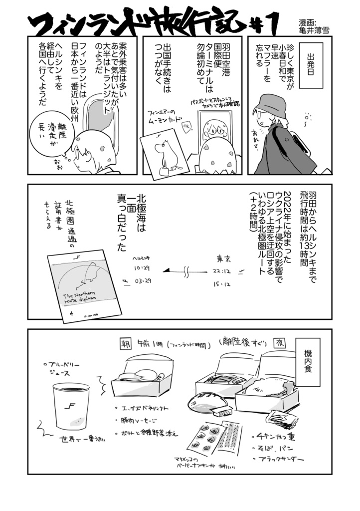 【電子版】フィンランド旅行記 #1+#2+#3+#4