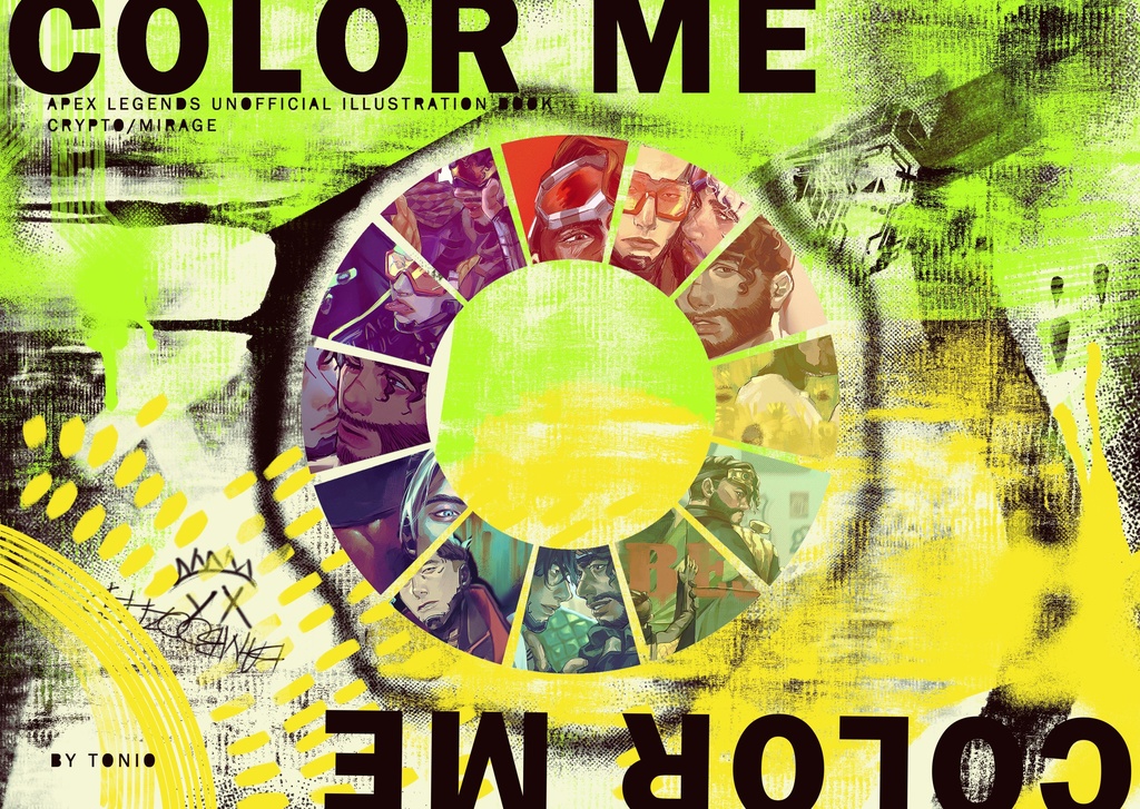 再販【COLOR ME】プトミラWeb再録イラスト集ノベルティ付