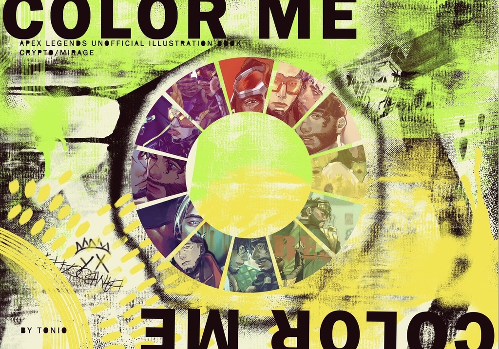 再々販【COLOR ME】プトミラWeb再録イラスト集