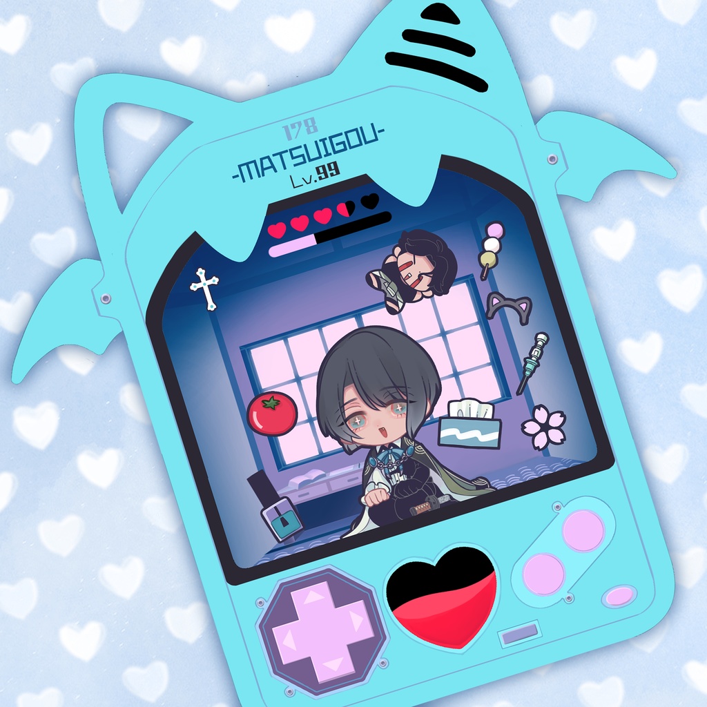 まついご〜育成ゲームキーホルダー【説明必読】