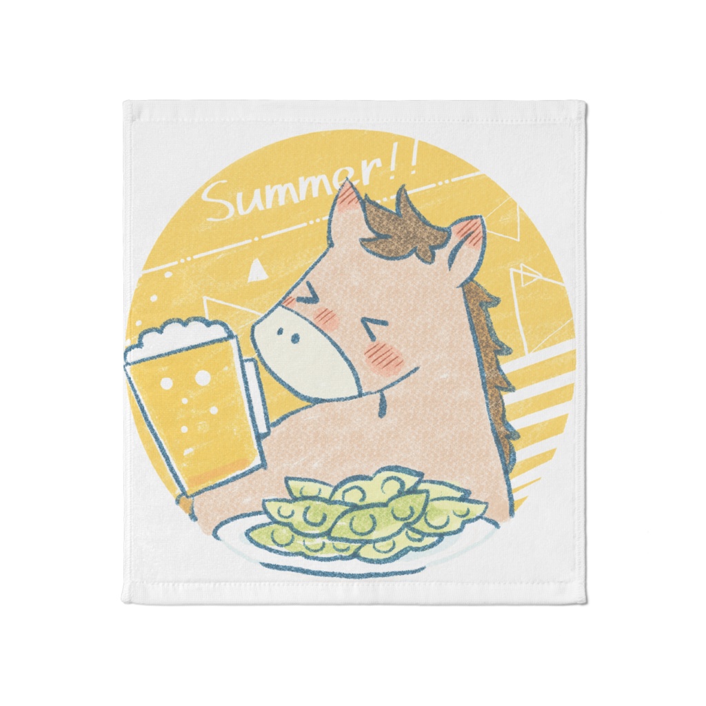 馬とビール