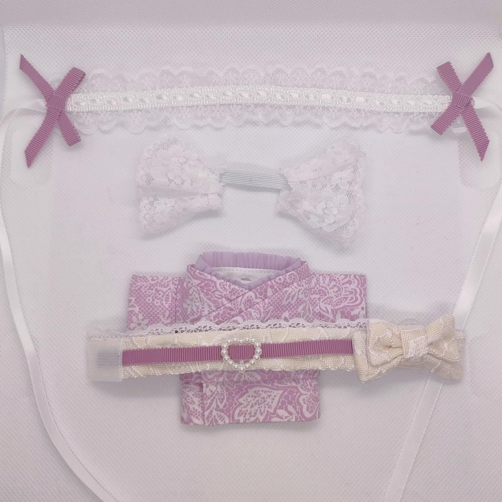 らぶりーゆかたset 紫