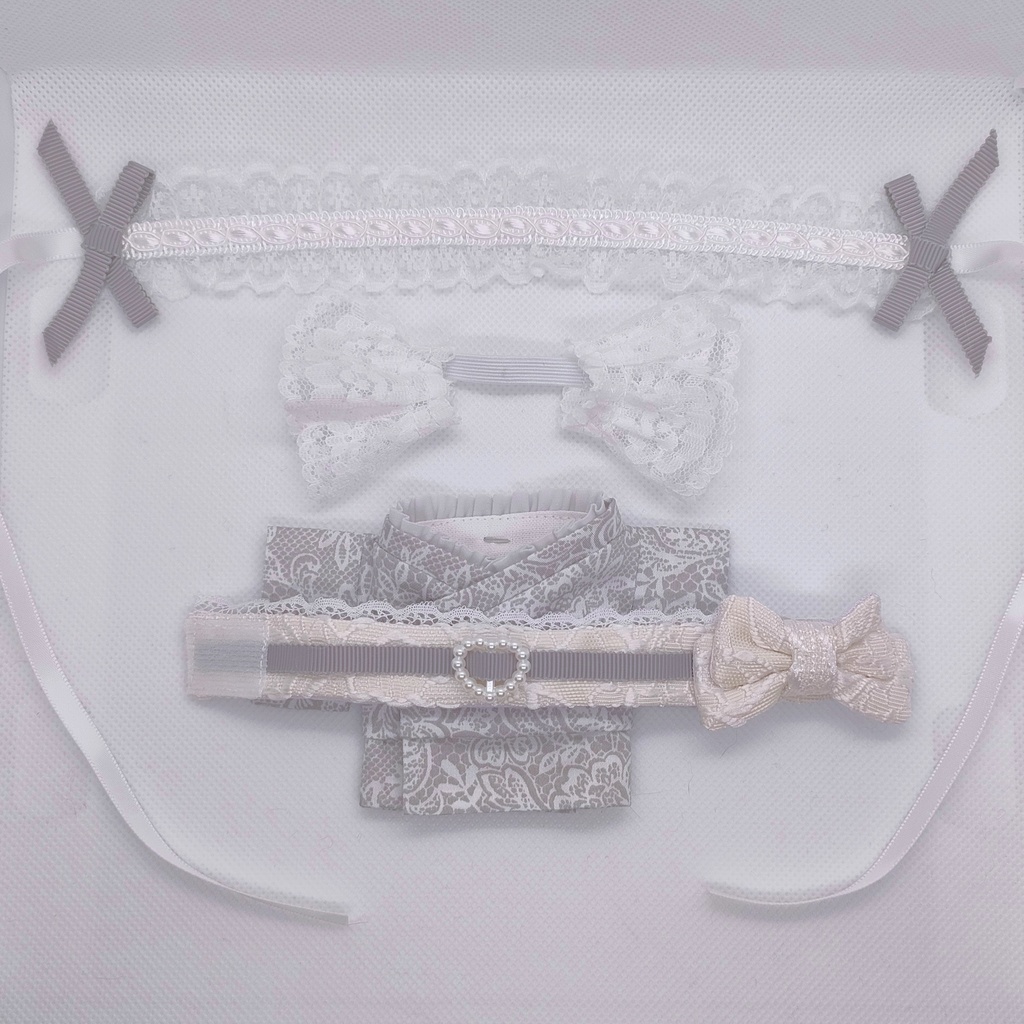 らぶりーゆかたset 灰