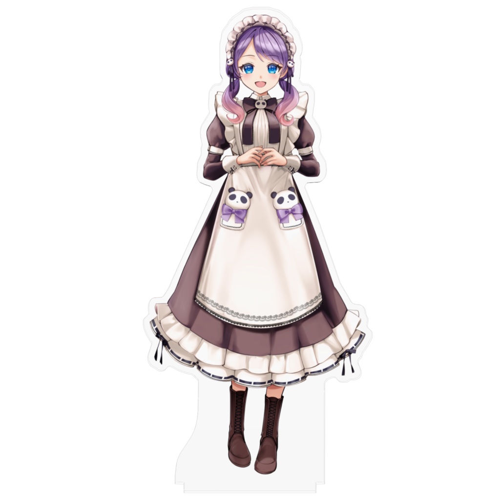 立ち絵のアクリルフィギュア(メガネなし)