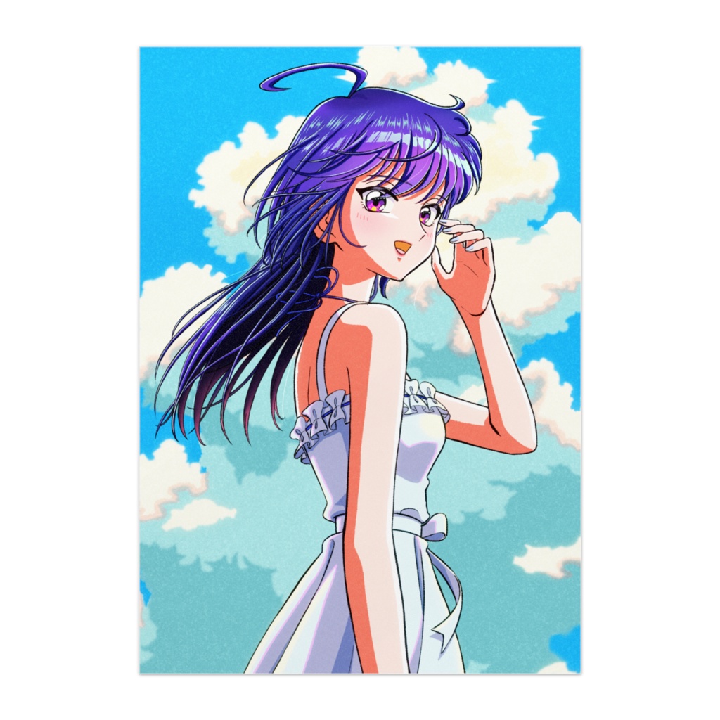 【渚のSUMMER WIND】ポスター【椿リツ】