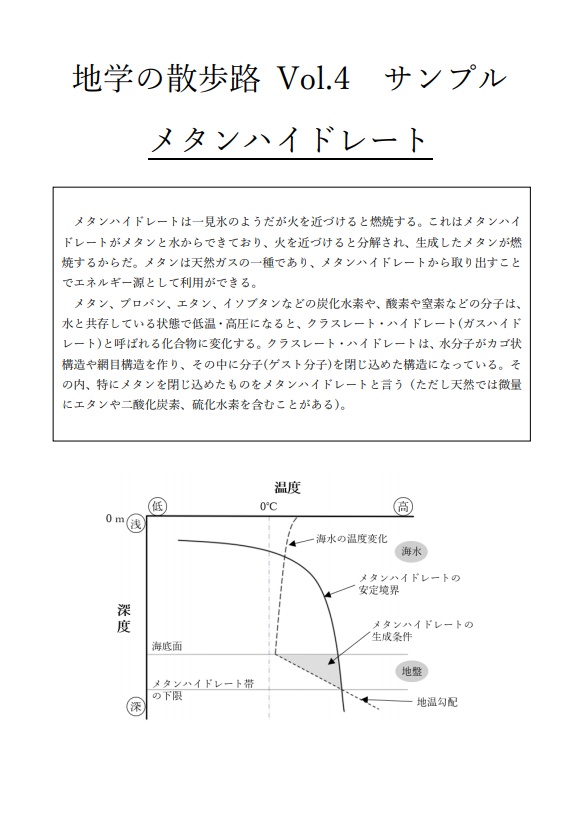 【電子書籍版】地学の散歩路 Vol.4