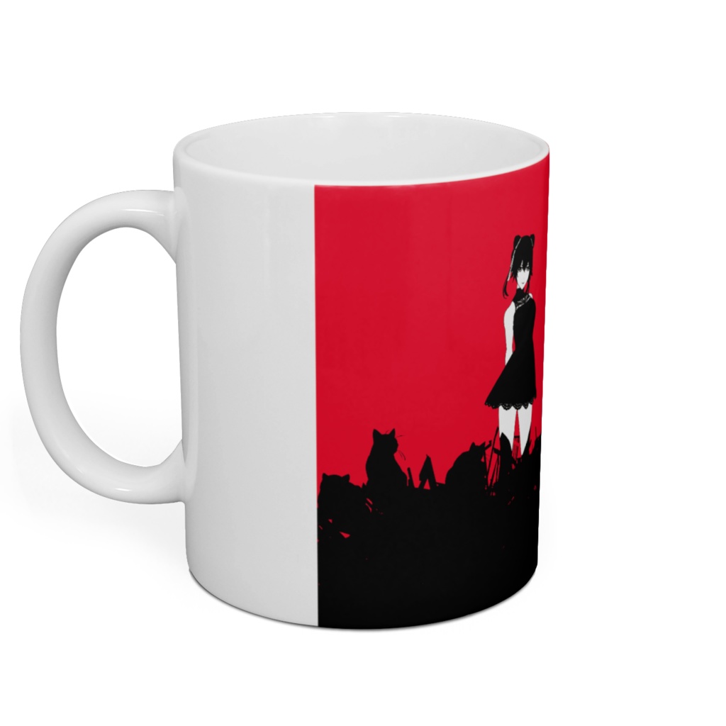 【マグカップ】猫街と女の子