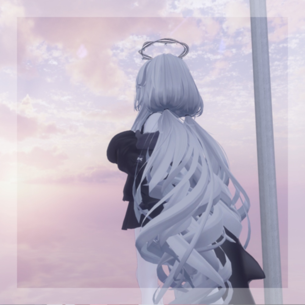 【VRChat】スパイラルヘイロー(Spiral_Halo)【ねじれヘイロー】【回る】