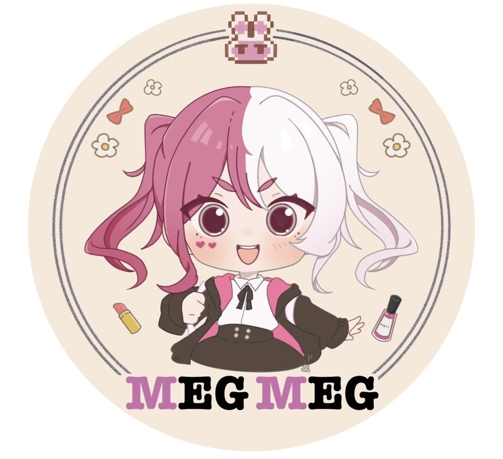 缶ミラー(メグメグ ver)