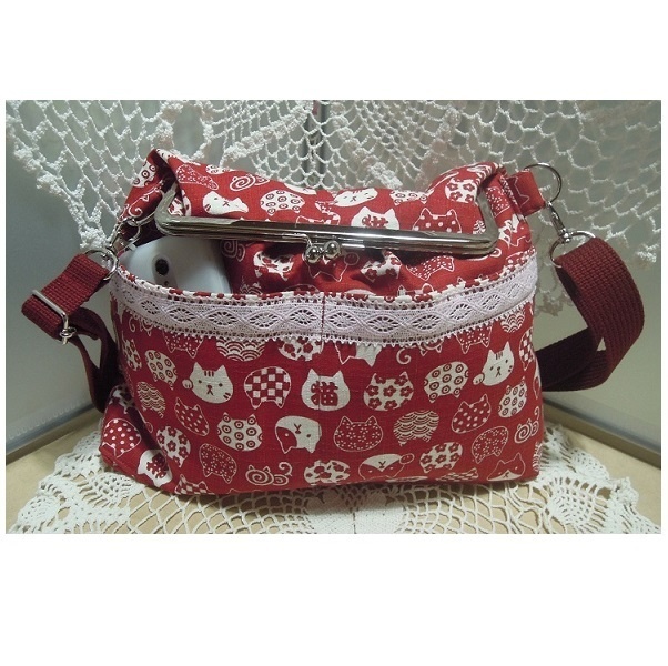 がま口バック(2way仕様)