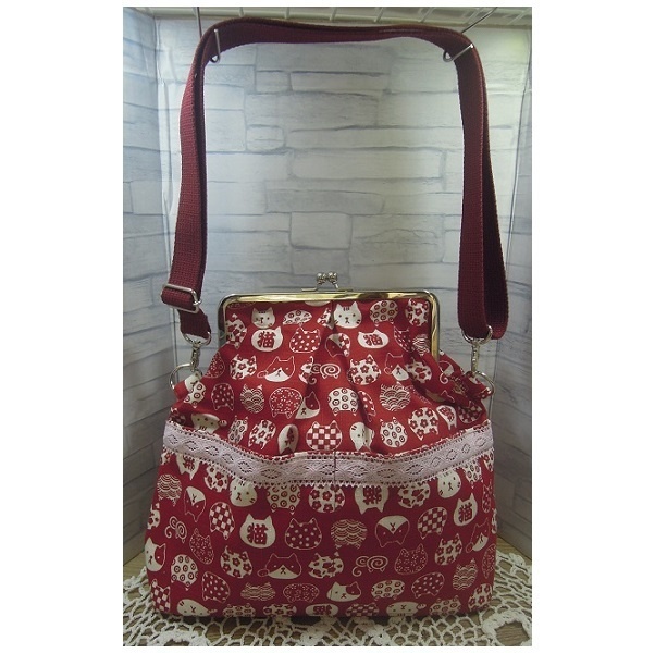 がま口バック(2way仕様)