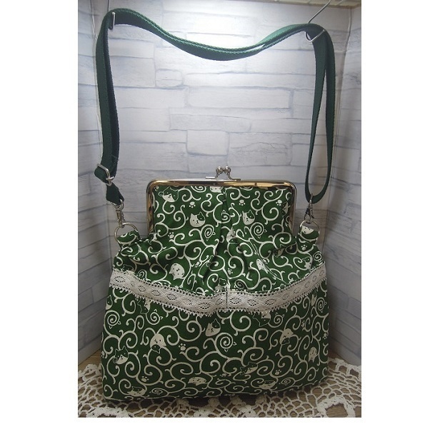 がま口バック(2way仕様)