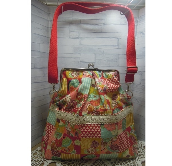 がま口バック(2way仕様)