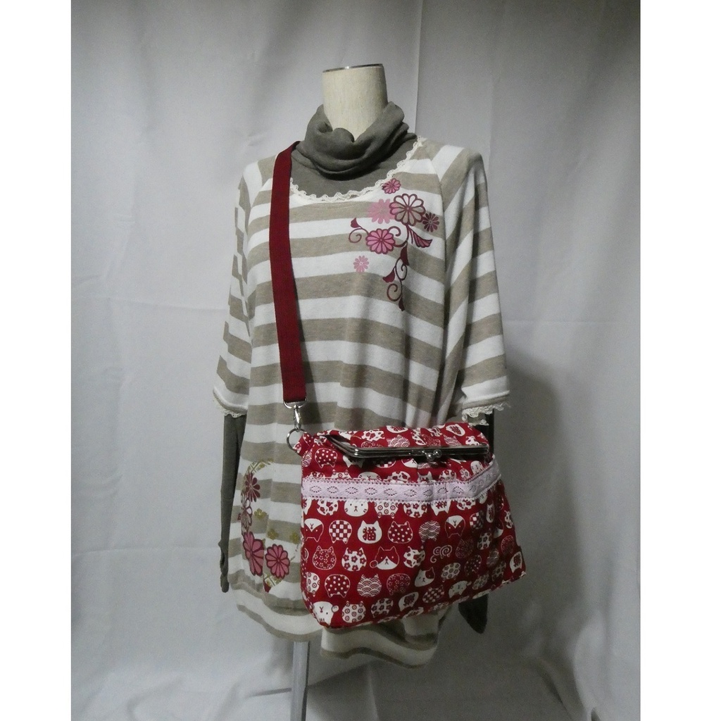 がま口バック(2way仕様)