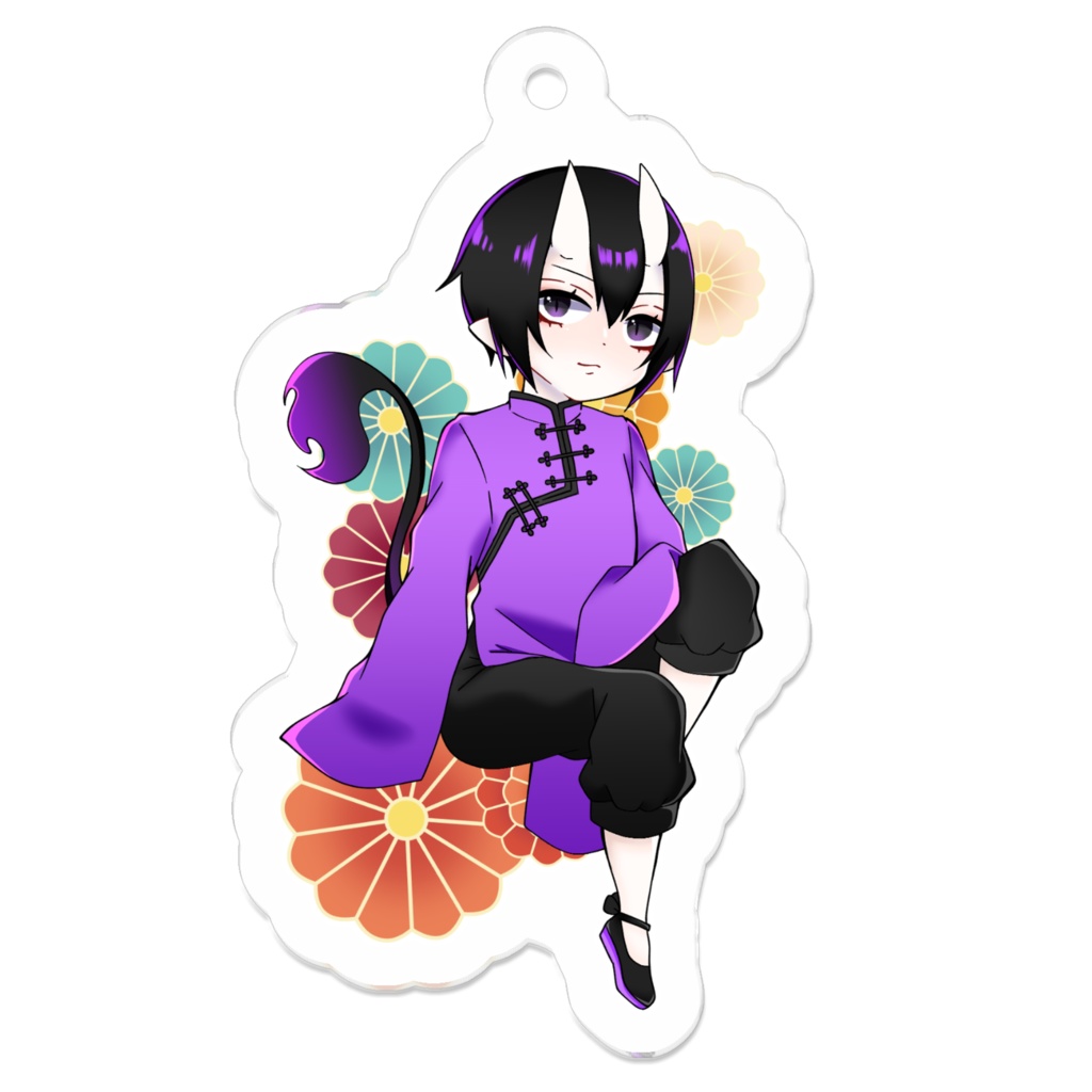 エイト先生チャイナアクキー