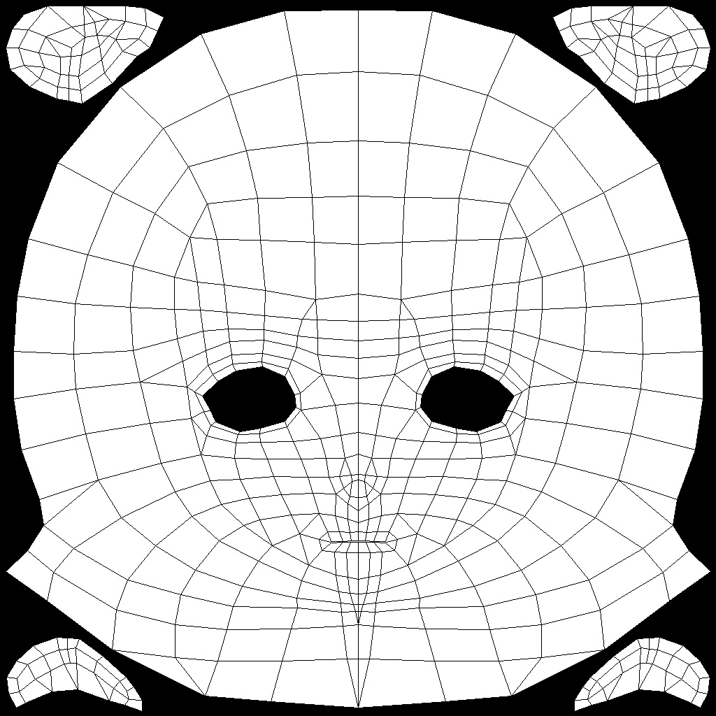 VRoid Studio Templates: Grids