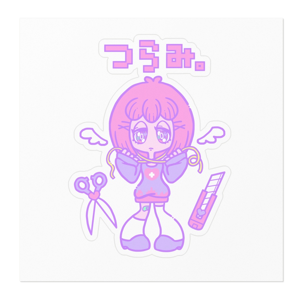 つらみステッカー