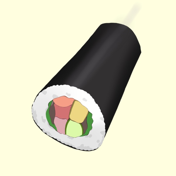 【節分】恵方巻【Live2Dアイテム】