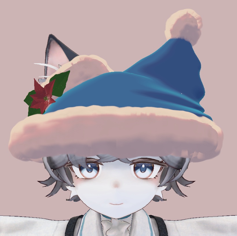 Xmas Hat w/ One Earhole