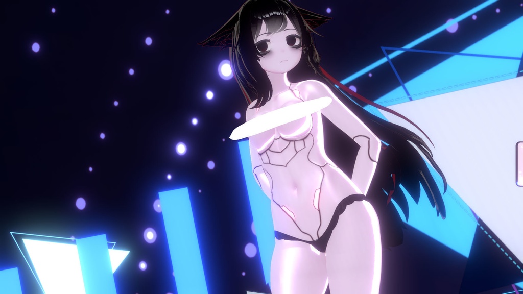 kikyo cyborg texture / 키쿄 사이보그 텍스쳐