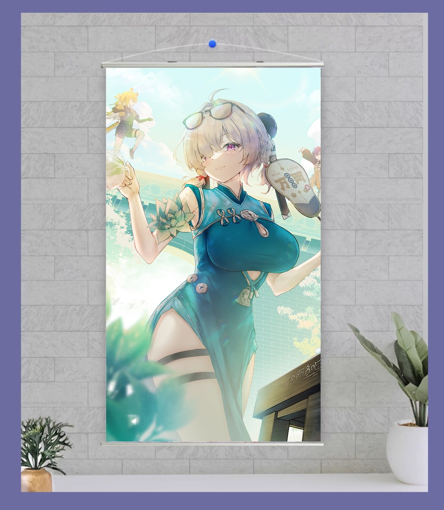 ルアン・メェイ ロビン 花火(スターレイル) 紅豆(ゼンゼロ)タペストリー