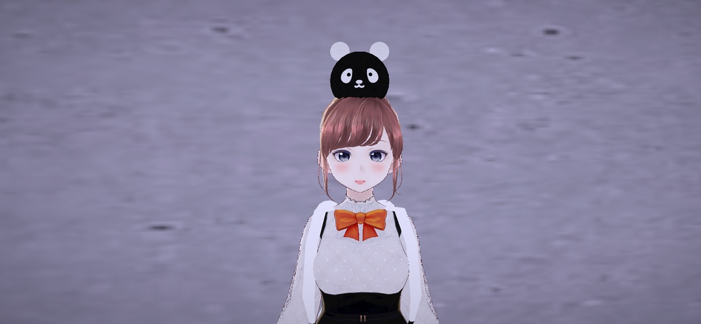 反転パンダ人形