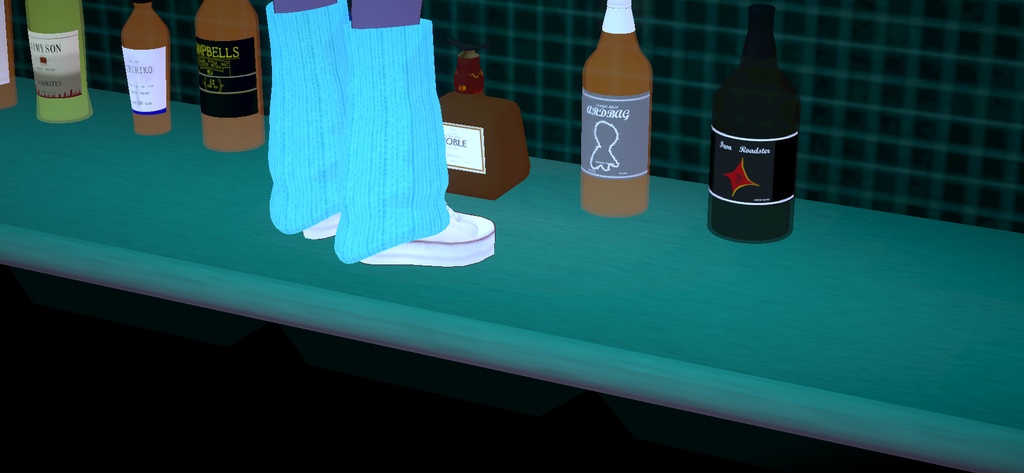 レッグウォーマー_ニット(color texture5色セット)