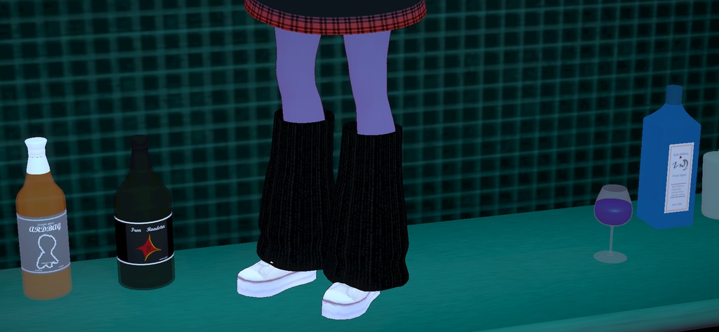 レッグウォーマー_ニット(color texture5色セット)