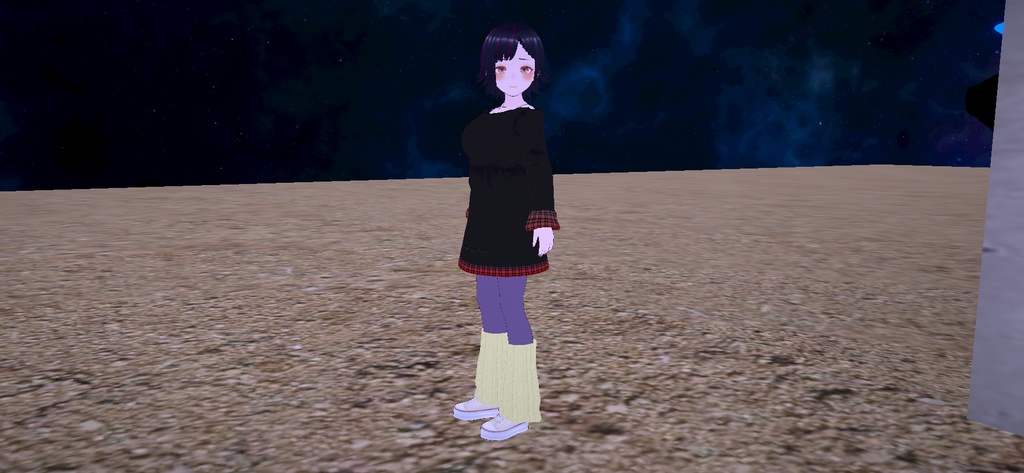 レッグウォーマー_ニット(color texture5色セット)