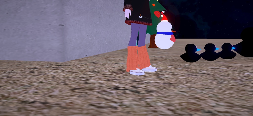 レッグウォーマー_ニット(color texture5色セット)