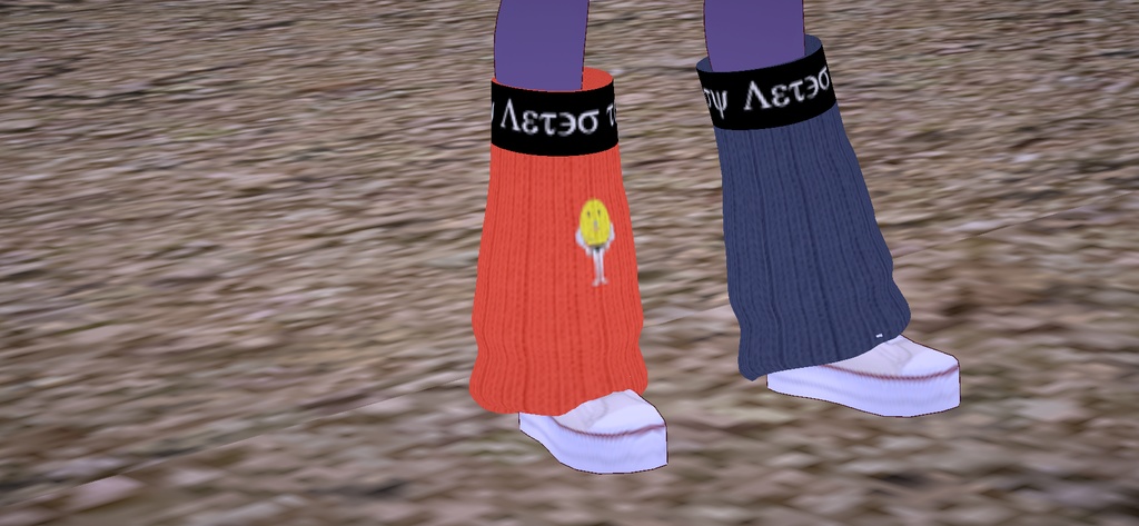 レッグウォーマー_ニットメンズ(texture5色セット)