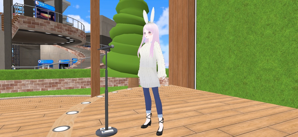 ニット、、スキニーパンツ、チェーンベルト、パンプス