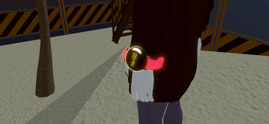 The Watch(スマートウォッチ)、logoキャップマテリアル