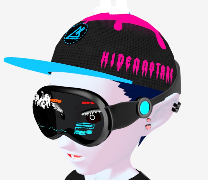 Tシャツ_HIDENNOTARE、baseballcap_HIDENNOTARE