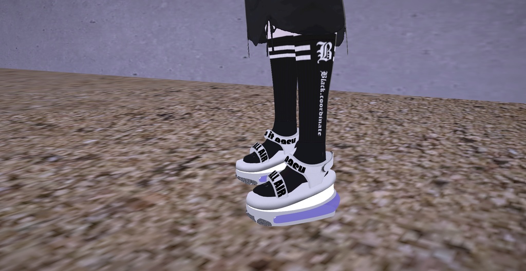 アバター衣装(Tシャツ、スカート、ワイドパンツ、靴下)