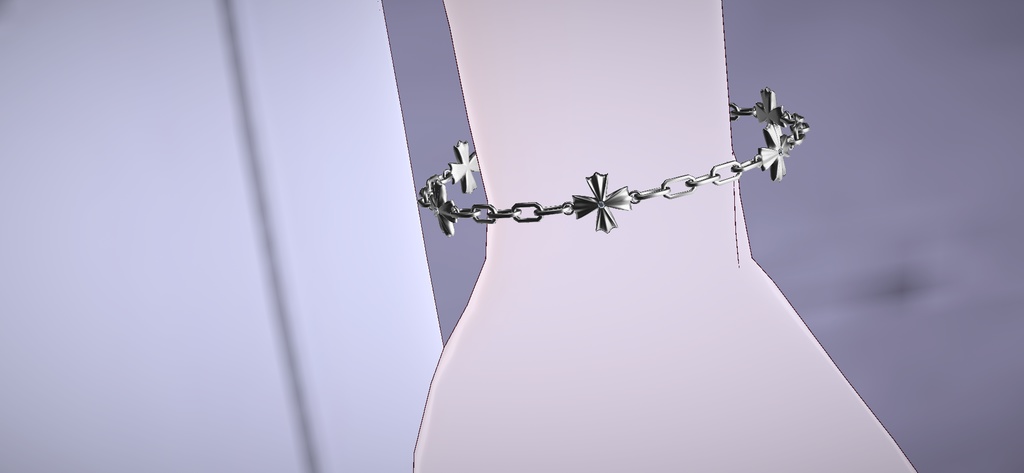 アバター用アクセサリー(かんざし、ブレスレット)