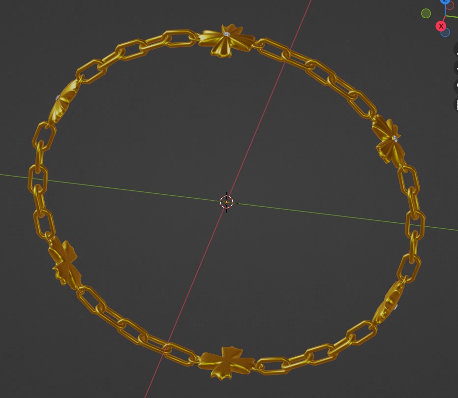 アバター用アクセサリー(かんざし、ブレスレット)