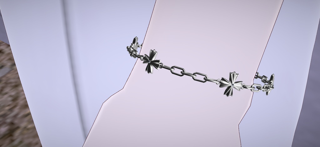 アバター用アクセサリー(かんざし、ブレスレット)