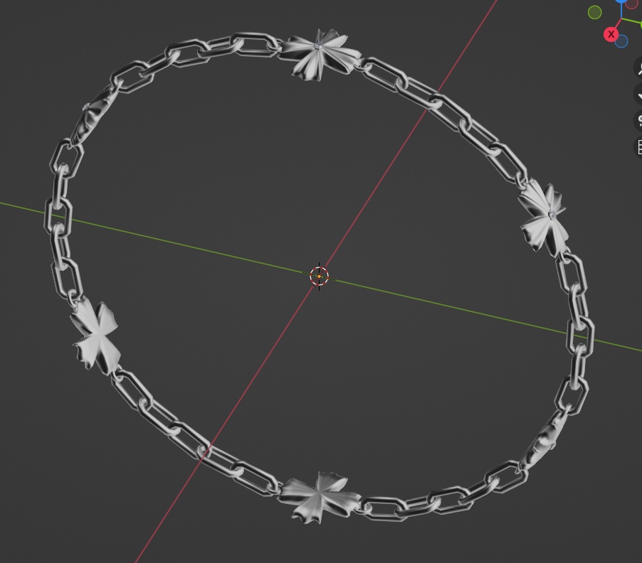 アバター用アクセサリー(かんざし、ブレスレット)