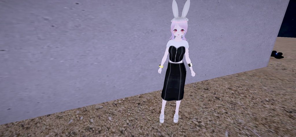 アバター衣装(ビスチェ、スカート、ワイドパンツ、サンダル)