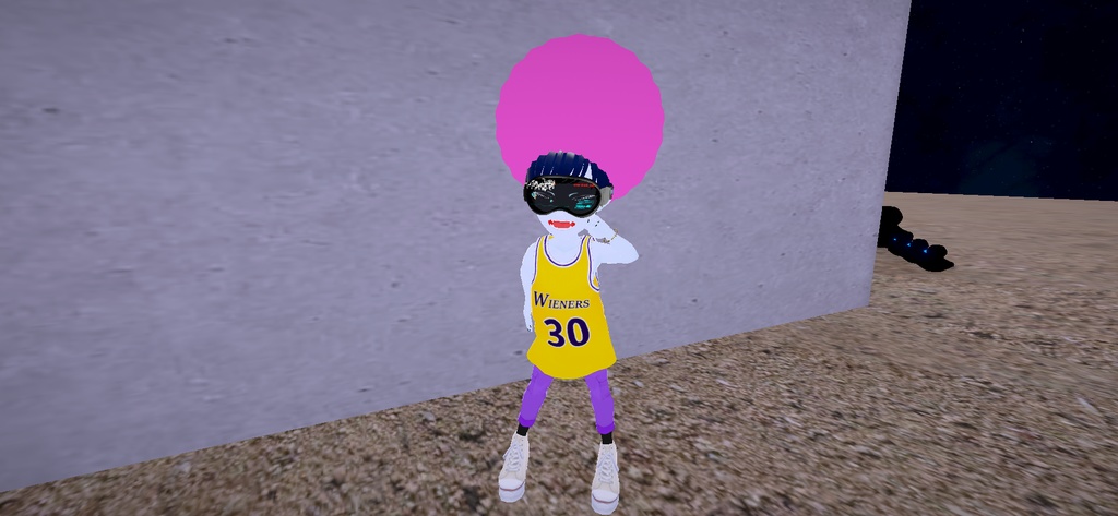 アバター衣装(バスケユニフォーム)