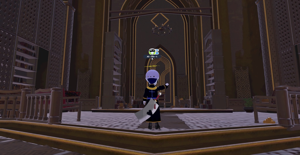 アバター用アクセサリー(ハートソード)