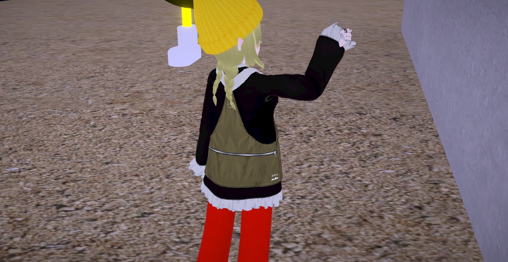 アバター衣装(ベスト、スウェット、ワイドパンツ、スカート、靴)