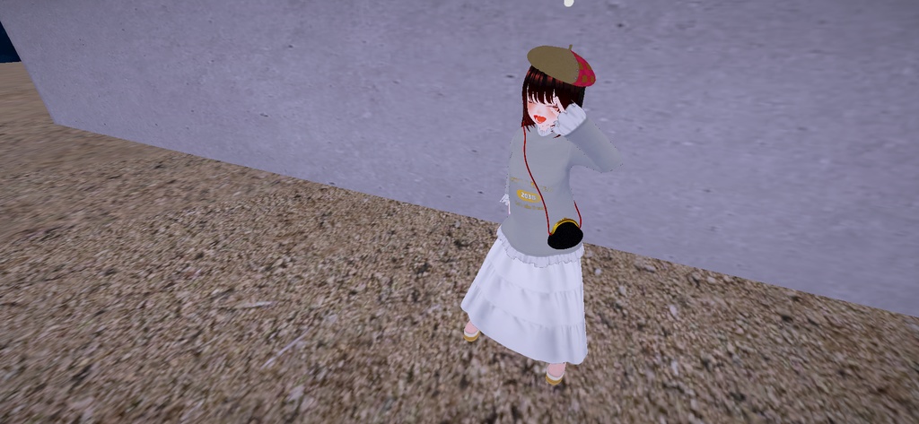 アバター用アクセサリー(ベレー帽)