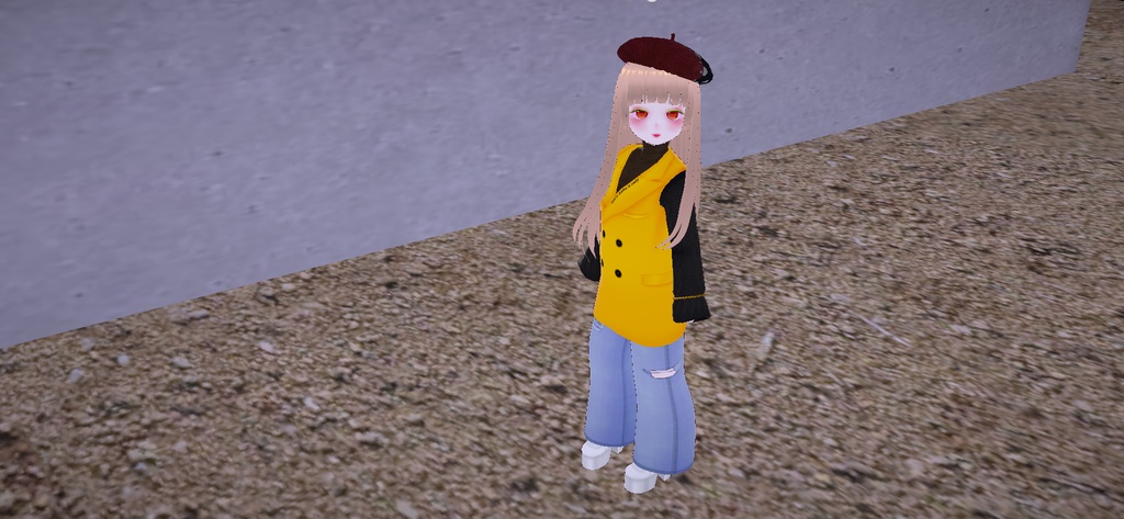 アバター用アクセサリー(ベレー帽)