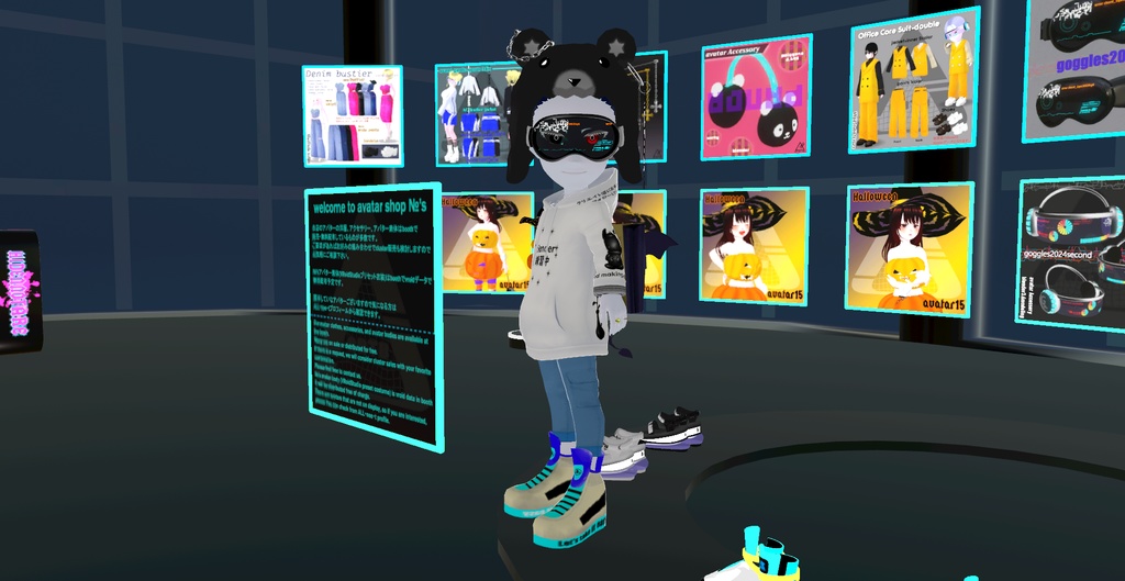 アバター用アクセサリー(被り物)