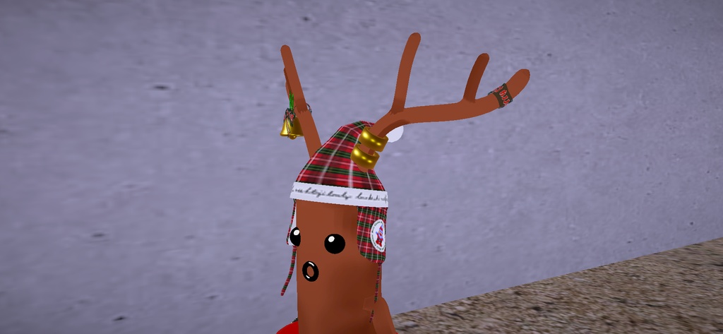 アバター用アクセサリー(サンタ帽子)